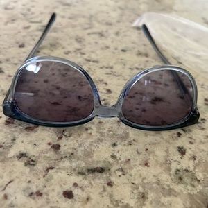 KATE SPADE-KAELI/O/S 0PJP/GB Oval Sunglasses Blue Gray Blue Gradient (no case)
